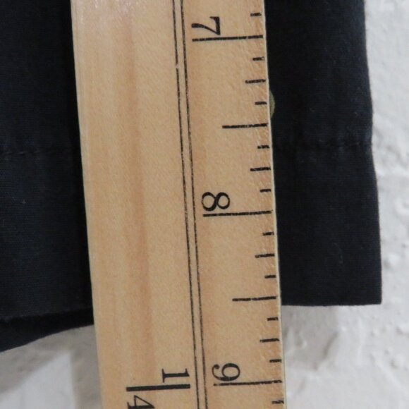 Forever 21* Men's Short Sleeve Button Down Curved Hem Chest Pocket Shirt~ Large - Picture 9 of 12